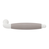 GPF8283 Ika XL deurkruk wit/eiken whitewash