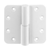 GPF8351.62 paumelle 89x96 wit DIN links ronde hoek