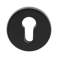 GPF9392.64 veiligheidsbinnenrozet rond 54mm SKG*** smeedijzer zwart