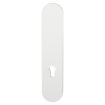 GPF9842.62 veiligheidsbuitenschild zonder krukgat PC92 afgerond wit