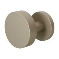 GPF9860.A4-00L Champagne Blend excentrische knop S5 60x16mm met wisselstift op ronde rozet links