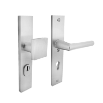 Intersteel veiligheidsbeslag greep/kruk rechthoekig PC72 SKG*** met kerntrek aluminium