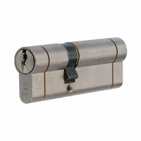 Iseo F6 Extra S veiligheidsprofielcilinder - Messing mat vernikkeld dubbele cilinder 35/55
