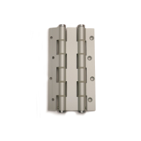 Justor deurveerscharnier dubbelwerkend alu zilvergrijs, 180 mm lang, dd 30mm