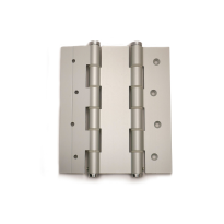 Justor deurveerscharnier dubbelwerkend alu zilvergrijs, 180 mm lang, dd 50mm