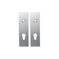 Kortschild GPF1100.15 PC72 RVS geborsteld