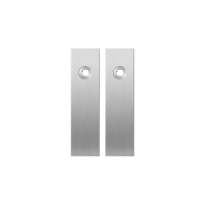 Kortschild GPF1100.15 RVS geborsteld