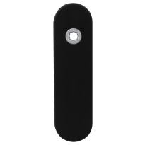 Kortschild GPF8100.10R PC72 rechtsdraaiend zwart