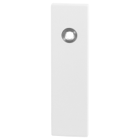 Kortschild GPF8100.55L BB56 linksdraaiend wit