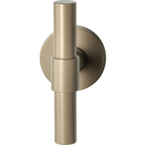 Kruiskruk op rozet Hipi Deux GPF3046.A4-05R, rechtswijzend Champagne blend