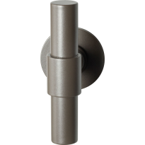 Deurkruk op rozet Hipi Deux+ GPF3047.A3-00L/R, links-/rechtswijzend Mocca blend