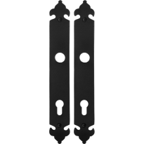Langschild GPF6100.25 PC85 smeedijzer zwart