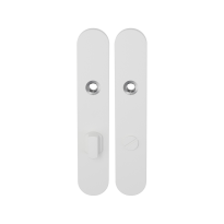 Langschild GPF8100.60 WC72/8 grote knop wit