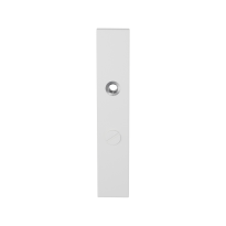 Langschild GPF8100.65 WC63/8 grote knop wit