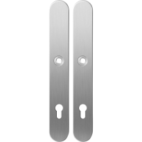 Langschild XL GPF1100.70 PC92 RVS geborsteld
