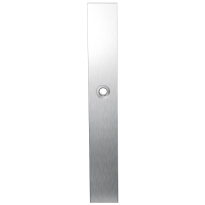Langschild XL GPF1100.75L RVS geborsteld