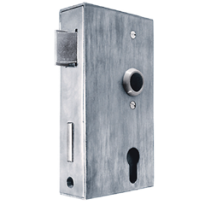 Mauer 6040 PC72 hekslot 167x33 mm verzinkt, doornmaat 60 mm