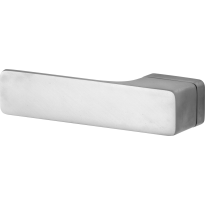 M&T Krukgarnituur Minimal, mat nikkel ongelakt linkswijzend