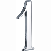 Mi Satori Huisnummer Roman 120mm-1 glans chroom
