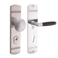 Mi Satori Knopg.RS SKG Ton/Art deco K72 mat nikkel ongelakt ebben PVD