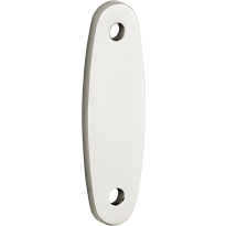 Mi Satori Vulplaatje 3mm raamboom ovaal glans nikkel