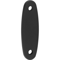 Mi Satori Vulplaatje 3mm raamboom ovaal mat zwart
