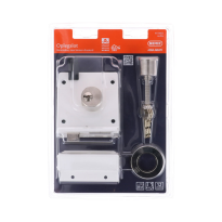 Nemef veiligheids D&N oplegslot 4154 L1 SKG2 wit