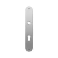 Plaatschild GPF1100.22L/R PC72 links-/rechtsdraaiend RVS geborsteld