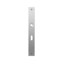 Plaatschild GPF1100.28L/R BB56 links-/rechtsdraaiend RVS geborsteld