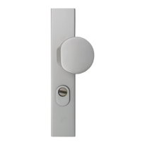 S2 veiligheidsbuitenschild verstelbaar kerntrekschild met knop, PC55