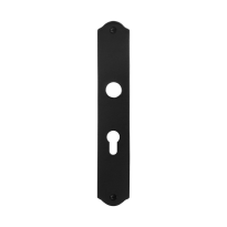 Schild GPF6100.22L/R PC55 links-/rechtsdraaiend smeedijzer zwart