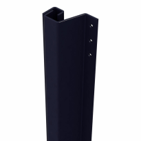 SecuStrip Plus buitendraaiende achterdeuren zwart, 2300mm, terugligging 21-27mm