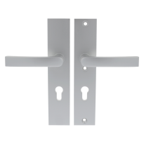 Starx deurkruk op langschild SKG*** 245x50mm PC72 Aluminium F1