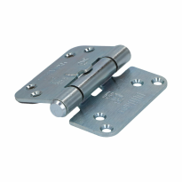 VEILIG Veiligheidsscharnier 6505 LR ronde hoek 89x89mm zilver - set van 2