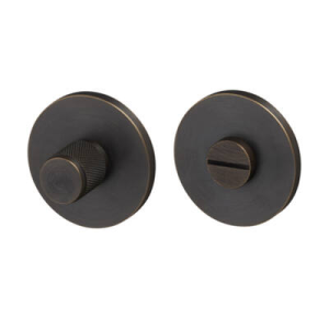 Buster and Punch Cross rond toiletgarnituur 57mm smoked bronze