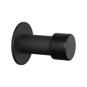 Deurstopper Zwart voor Vloermontage of Wandmontage GPF8733.61