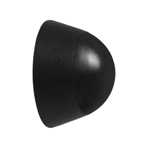 Deurstopper Zwart Rond Wand 37,5x25mm GPF8724.61 