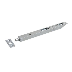 Dulimex bascule kantschuif staal, 20 mm breed, afgeschuind recht verzinkt