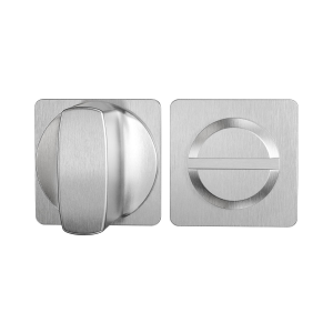 GPF1142.09 Minimalistische Toiletgarnituur 28x28x1,5mm stift 8mm RVS geborsteld