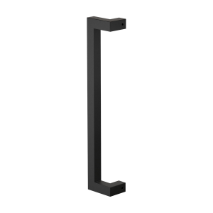 GPF13 deurgreep zwart verkropt 22x22mm