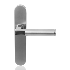 GPF2080.20 Kuri duo deurkruk op langschild WC63/8 normale knop