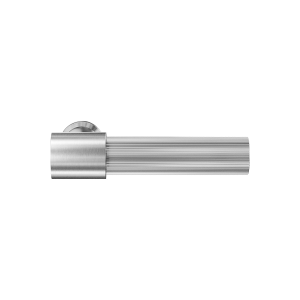 RVS Geborsteld Hipi Deux+ Fluted Kort Deurkruk GPF3044.09