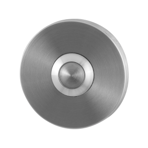 Huisbel GPF9827.05 rond 50x6 mm RVS geborsteld