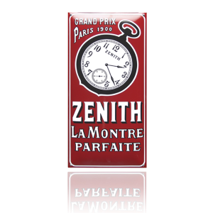 NG-63-ZE emaille reclamebord 'Zenith'