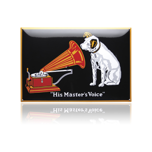 NG-64-HM emaille reclamebord 'His Masters'