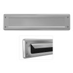 Briefplaat Binnen Aluminium 52.00.120 