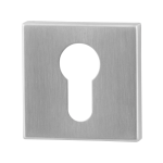 Cilinderrozet GPF0902.02 50x50x8mm RVS geborsteld