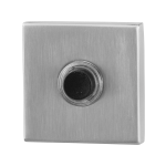 Deurbelknop GPF9826.02 vierkant 50x50x8 mm RVS geborsteld