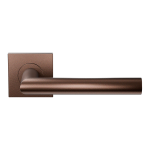 Deurkruk op rozet L-haaks model 19mm Bronze blend 