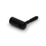 Dulimex DX draagpin t.b.v. deursluiter DV S OPP-4 zwart